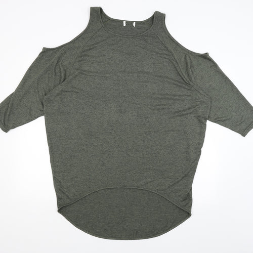 Apricot Womens Green   Basic T-Shirt Size 10