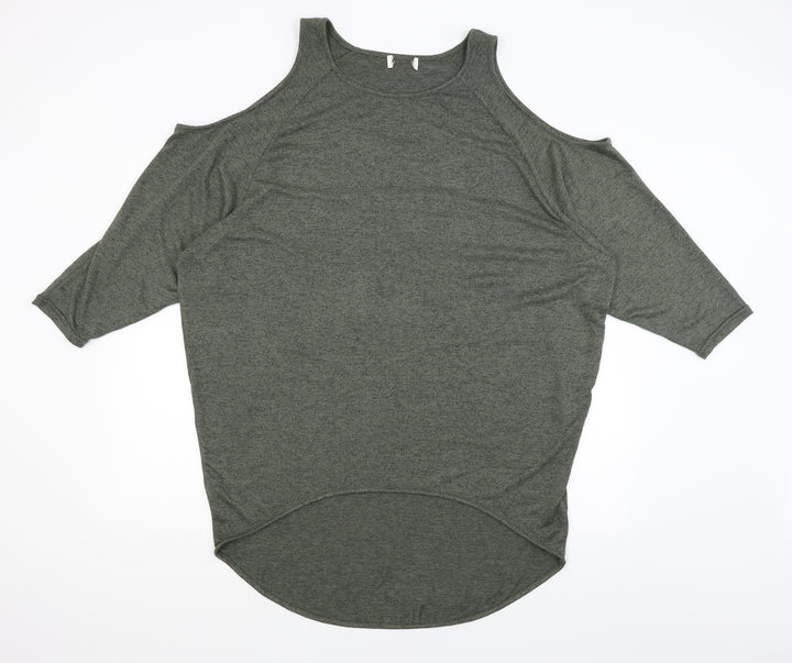 Apricot Womens Green   Basic T-Shirt Size 10