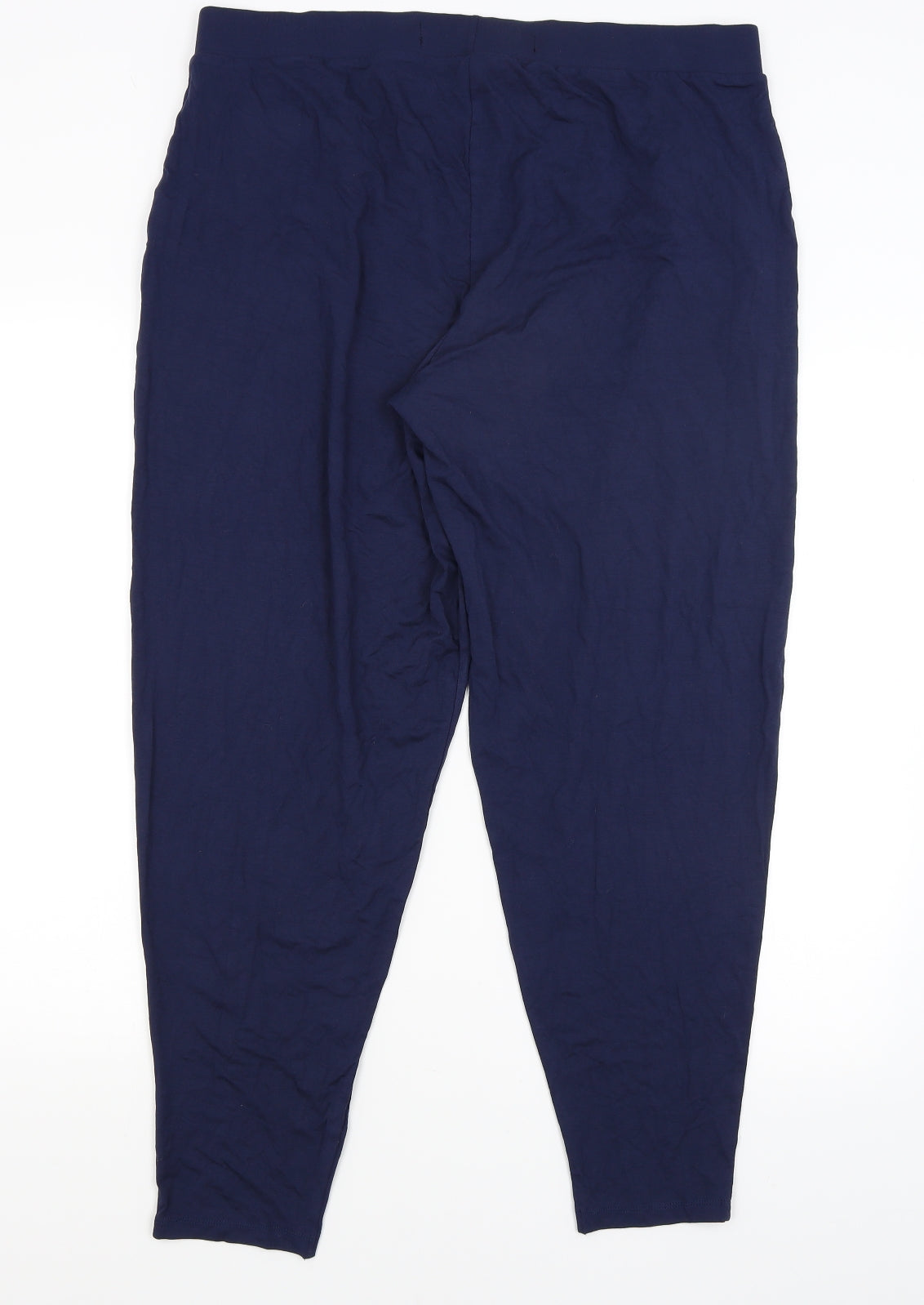 NEXT Womens Blue   Harem Trousers Size 18 L27 in