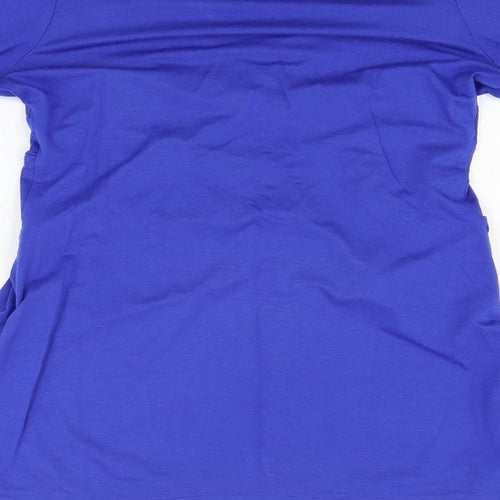 mingmgmgm Womens Blue   Basic Blouse Size L