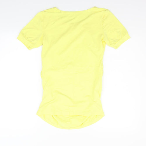 Preworn Womens Yellow   Basic Blouse Size M