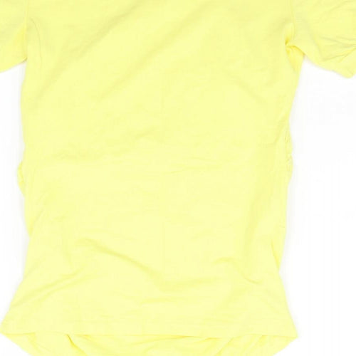 Preworn Womens Yellow   Basic Blouse Size M
