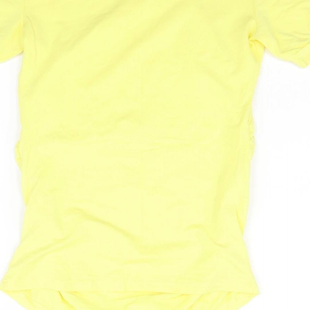 Preworn Womens Yellow   Basic Blouse Size M