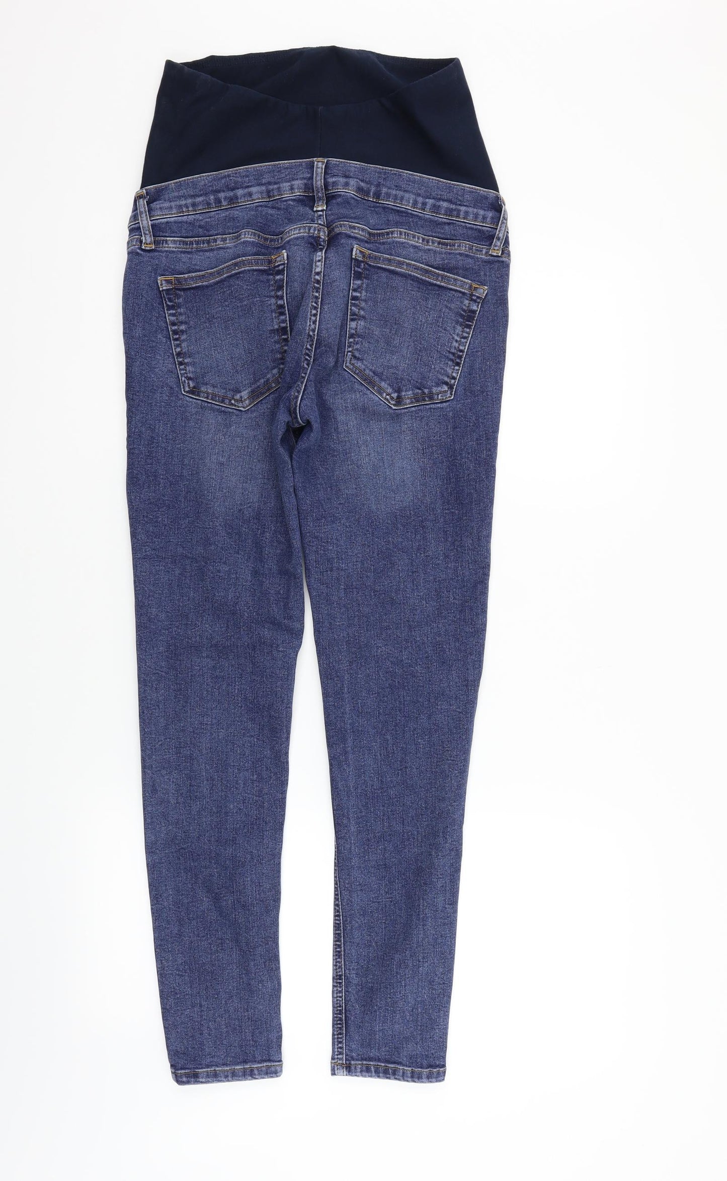 Topshop Womens Blue   Straight Jeans Size 32 in L27 in