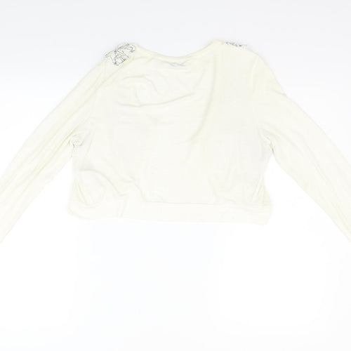 New Look Womens Beige   Cardigan Jumper Size 14