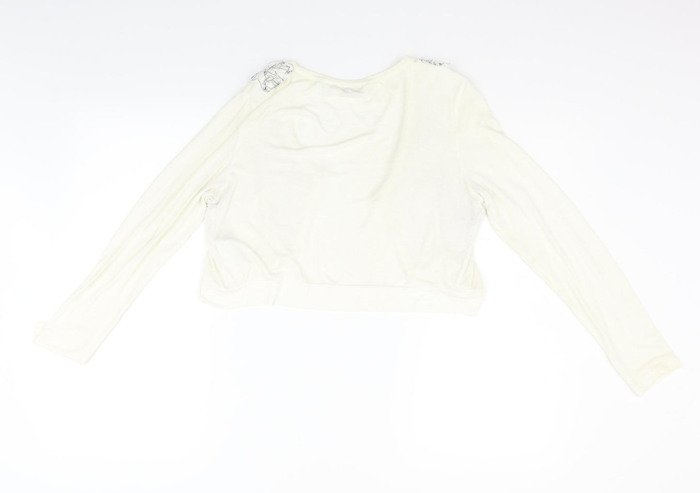 New Look Womens Beige   Cardigan Jumper Size 14
