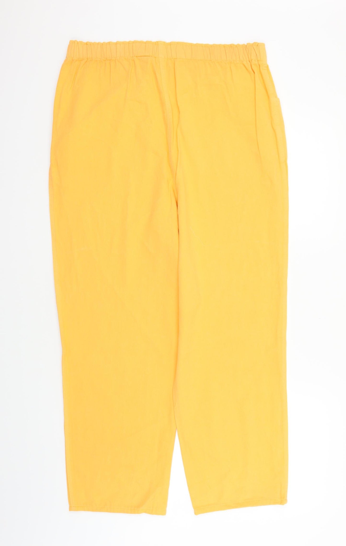 Charmant Womens Orange   Trousers  Size 16 L26 in