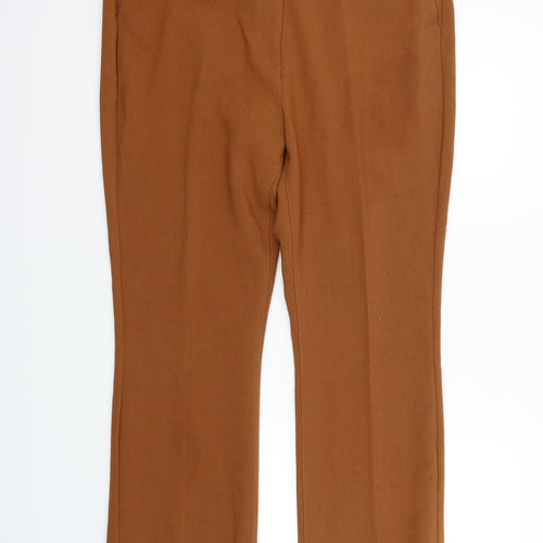 Marks and Spencer Womens Orange   Trousers  Size 16 L26 in