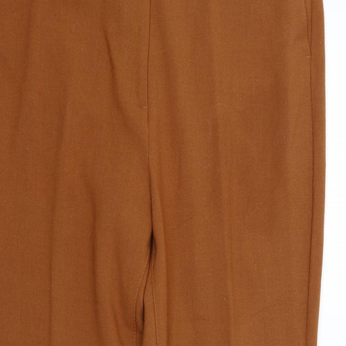 Marks and Spencer Womens Orange   Trousers  Size 16 L26 in