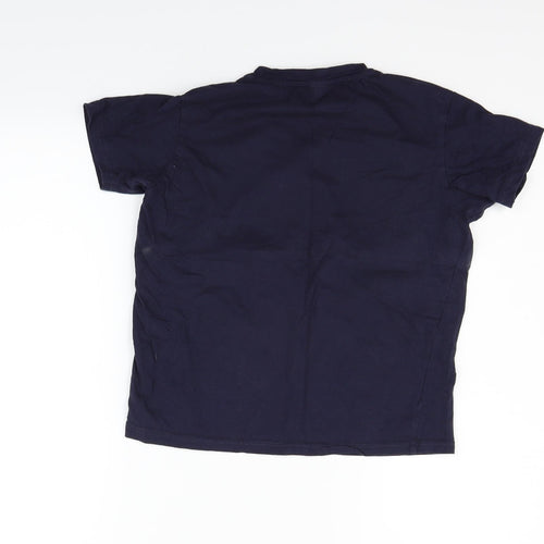 The Pjama Factory Boys Blue   Basic T-Shirt Size 11-12 Years