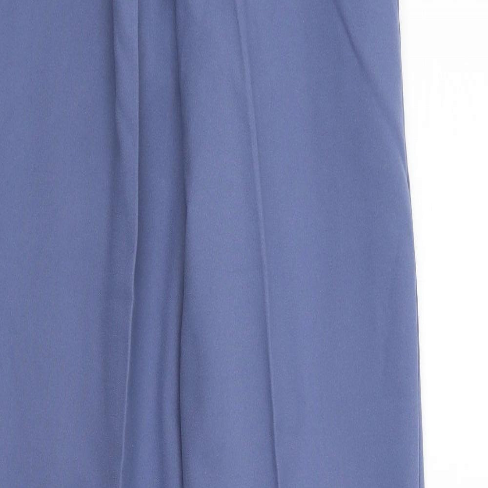 Preworn Womens Blue   Trousers  Size 16 L26 in