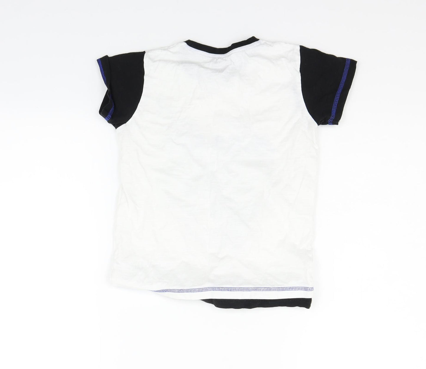 Matalan Boys White   Basic T-Shirt Size 8 Years