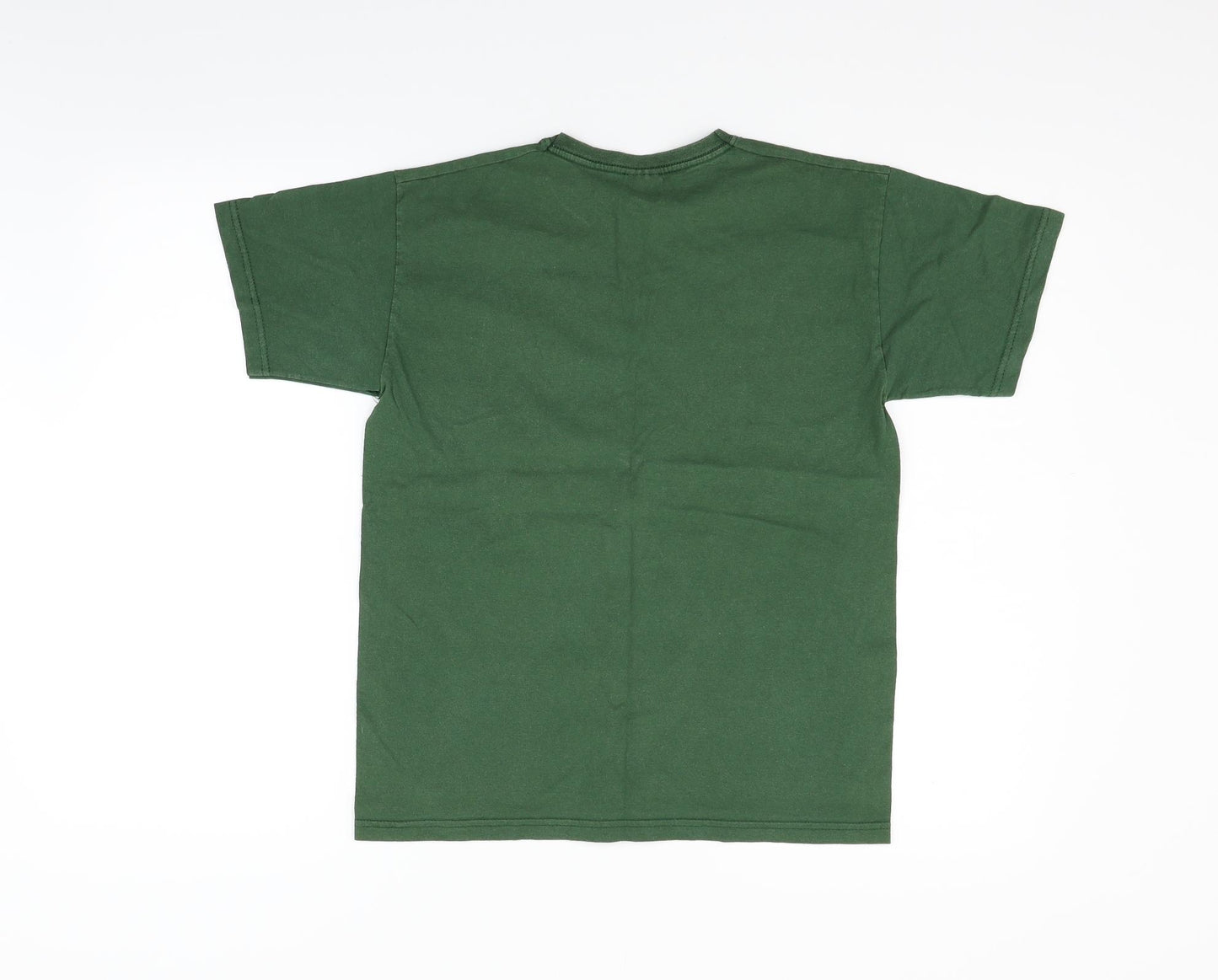 Fruit of the Loom Boys Green   Basic T-Shirt Size 12-13 Years