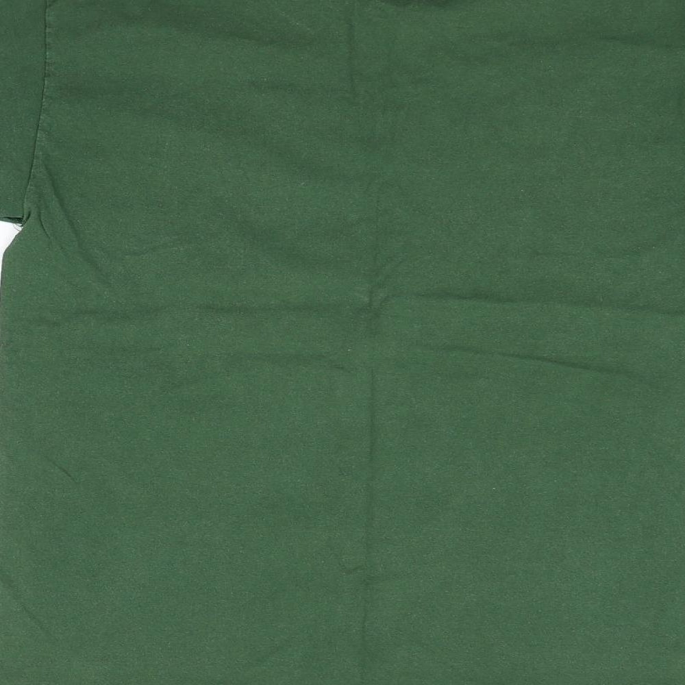 Fruit of the Loom Boys Green   Basic T-Shirt Size 12-13 Years