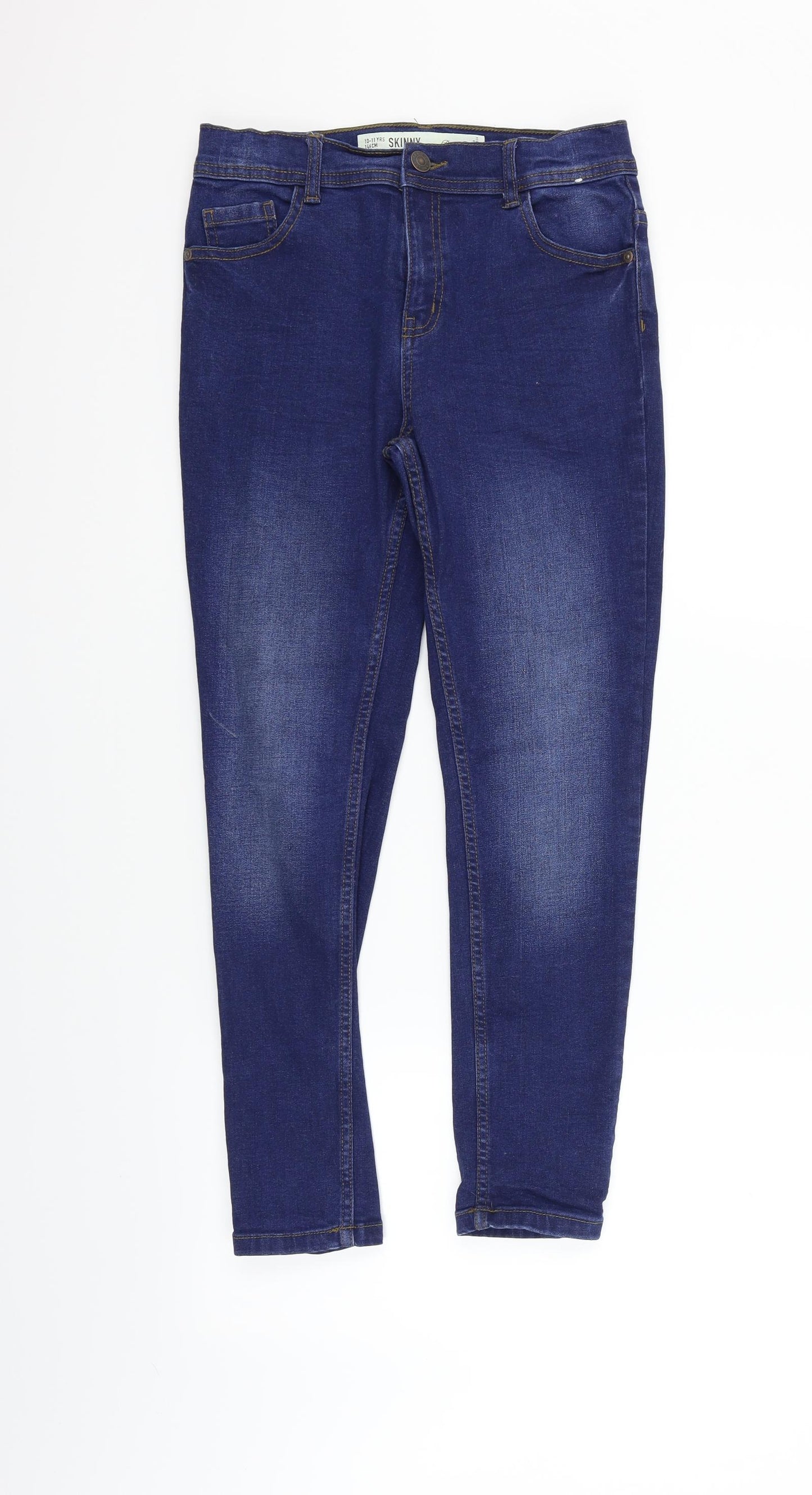 deniem & co Girls Blue   Straight Jeans Size 10-11 Years