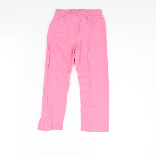Paw patrol Girls Pink Solid   Lounge Pants Size 4 Years