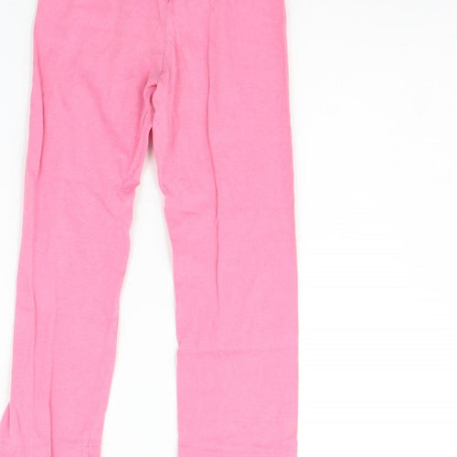 Paw patrol Girls Pink Solid   Lounge Pants Size 4 Years