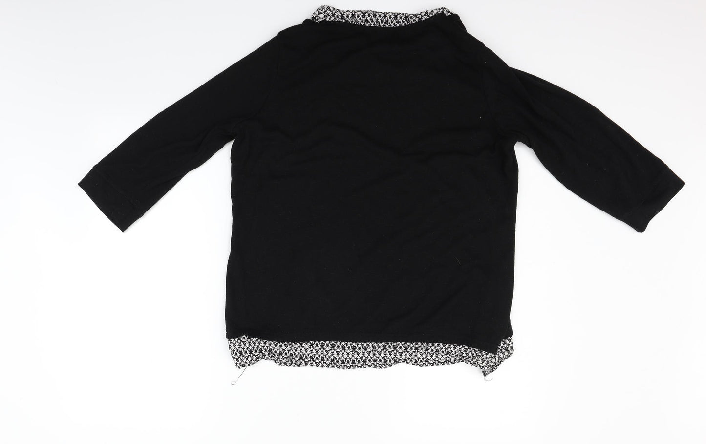 Preworn Womens Black   Pullover Jumper Size 18