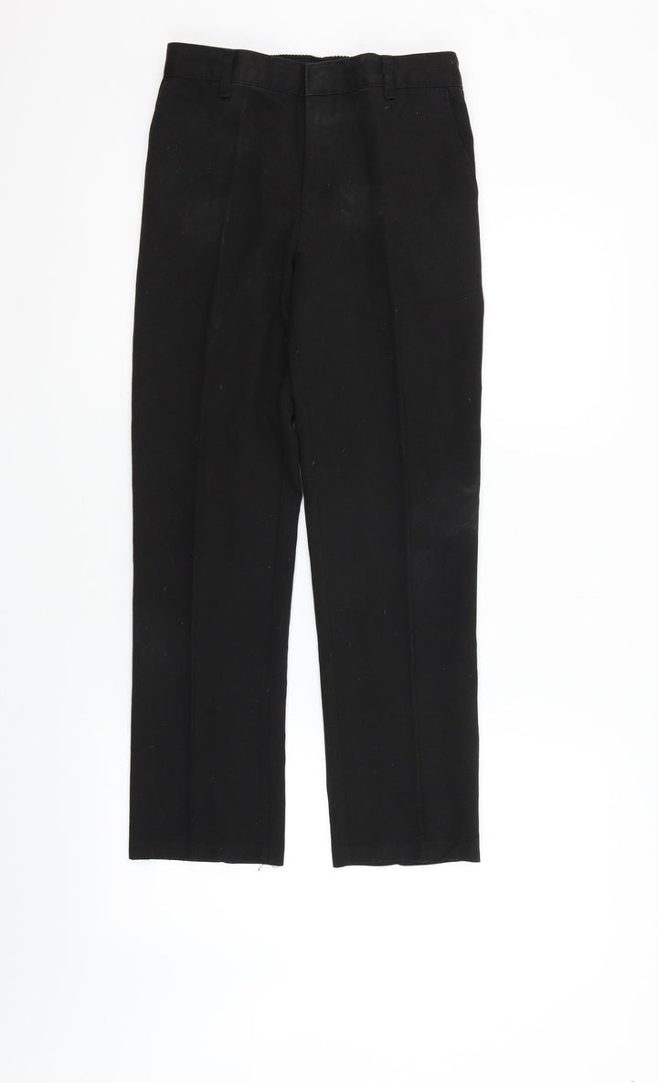 pep&co Girls Black   Chino Trousers Size 11-12 Years