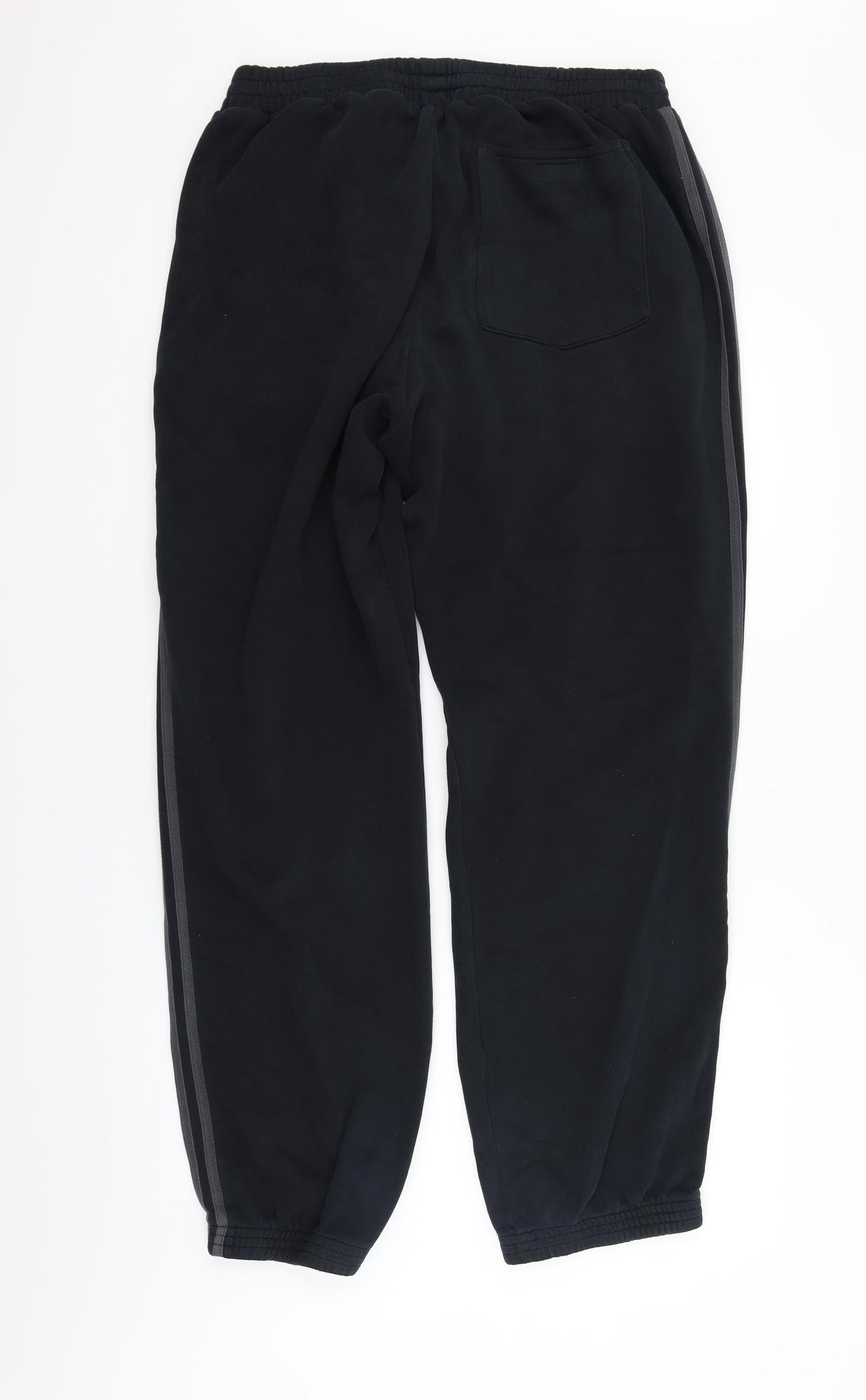 adidas Mens Black   Jogger Trousers Size XL L28 in