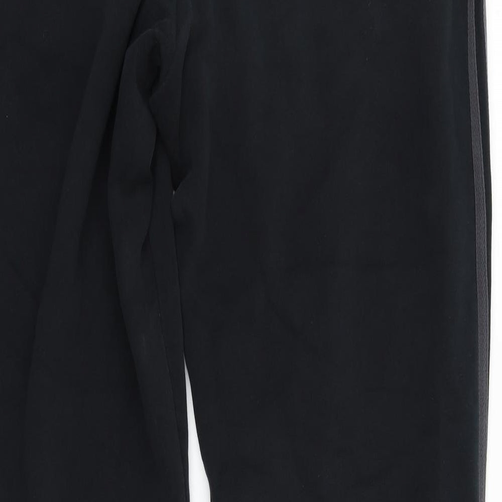 adidas Mens Black   Jogger Trousers Size XL L28 in