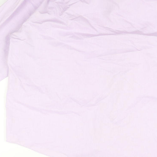 Marks and Spencer Mens Purple    Button-Up Size 16.5