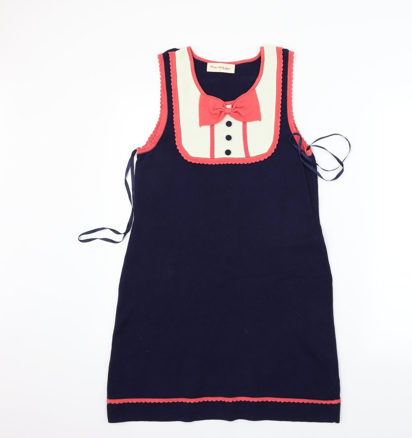 Miss Selfridge Womens Blue   Fit & Flare  Size 12