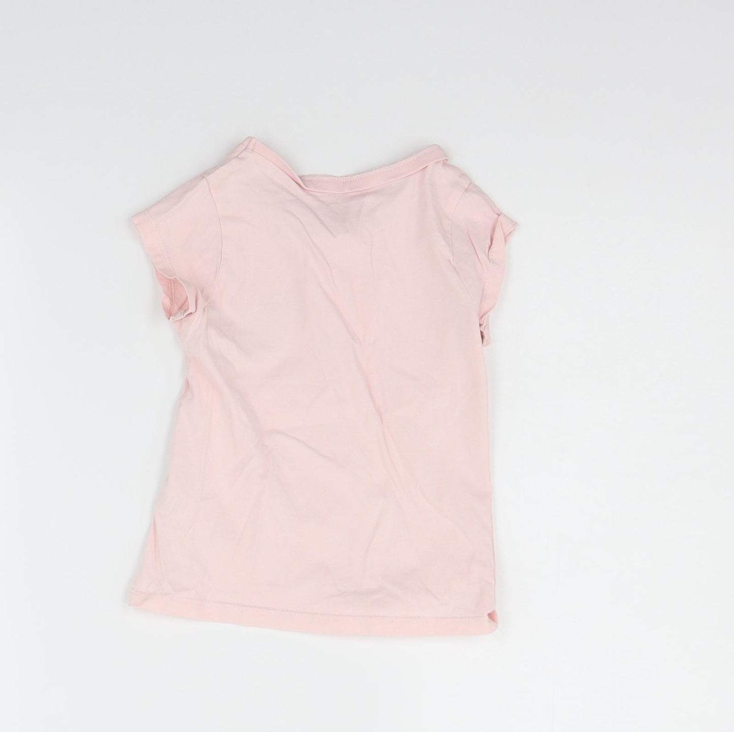 George Girls Pink   Basic T-Shirt Size 2-3 Years