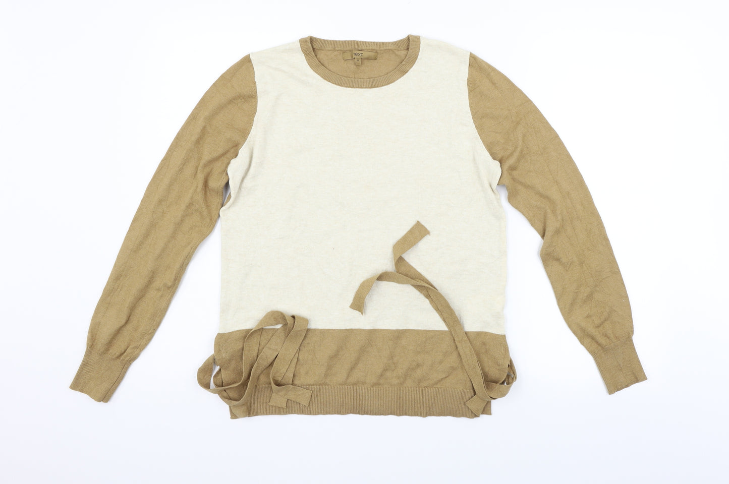 NEXT Womens Beige   Pullover Jumper Size 10