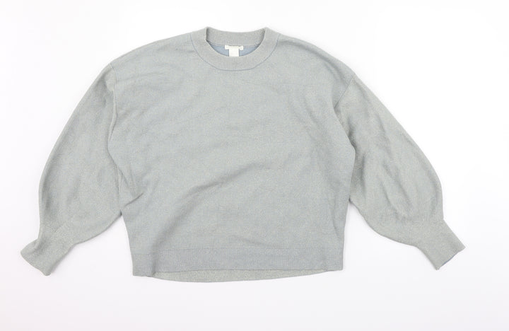 H&M Womens Green   Pullover Jumper Size S
