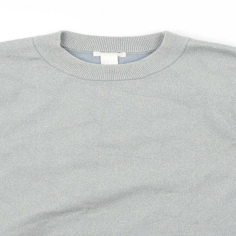 H&M Womens Green   Pullover Jumper Size S