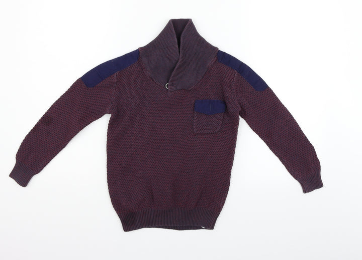 George Girls Grey Pullover Jumper Size 6-7 Years