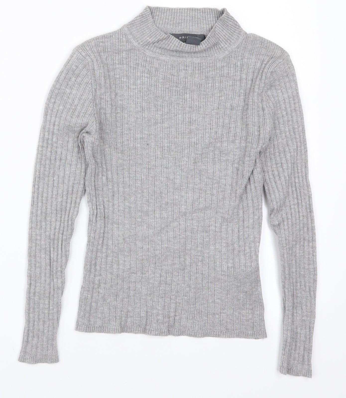Primark Womens Grey   Pullover Jumper Size 6