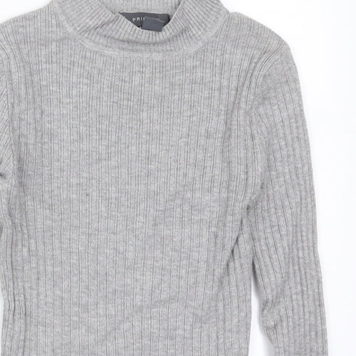 Primark Womens Grey   Pullover Jumper Size 6