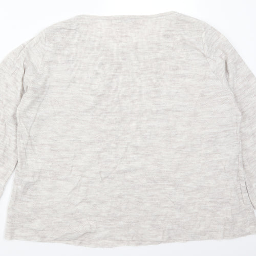 TU Womens Grey   Pullover Jumper Size 12