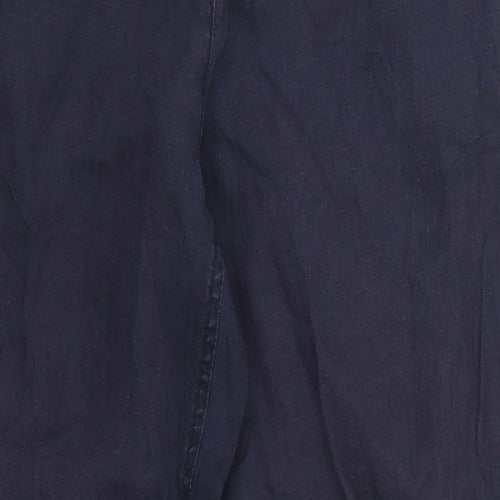 Per Una Womens Blue   Trousers  Size 8 L29 in