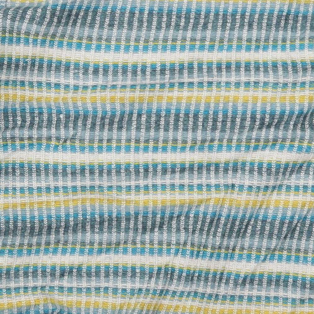 Seasalt Womens Blue Striped  Pullover Jumper Size 10  - Yellow