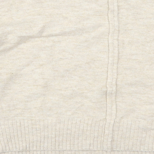 Topshop Womens Beige  Knit Pullover Jumper Size 14