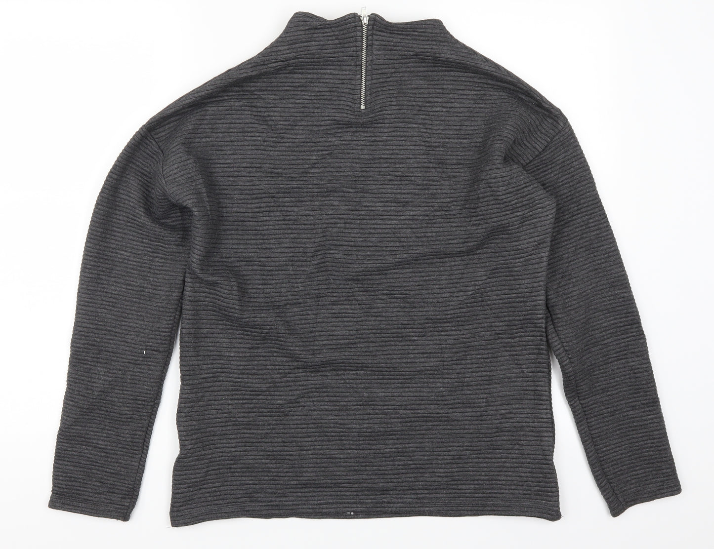 New Look Womens Grey   Pullover Sweatshirt Size 10
