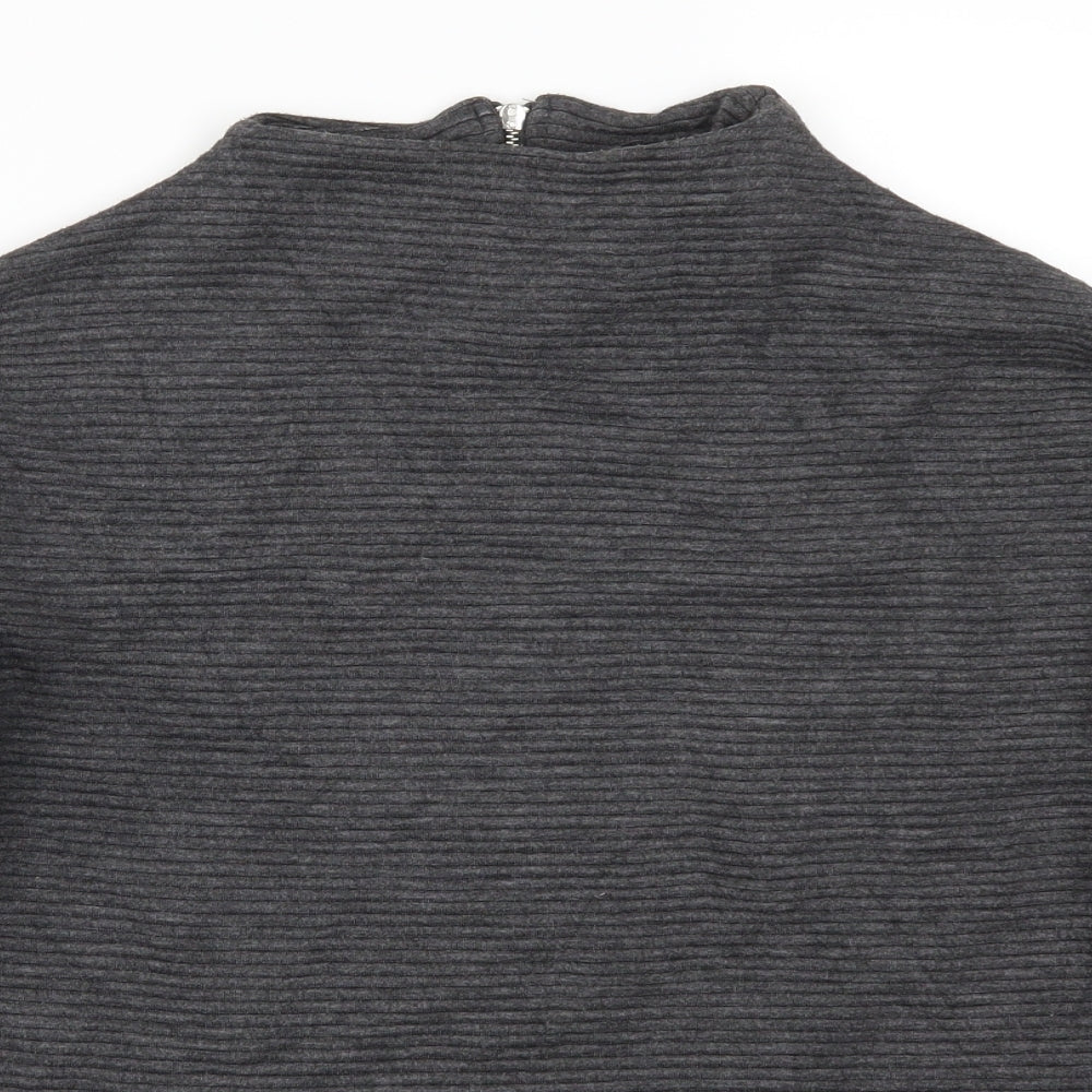 New Look Womens Grey   Pullover Sweatshirt Size 10