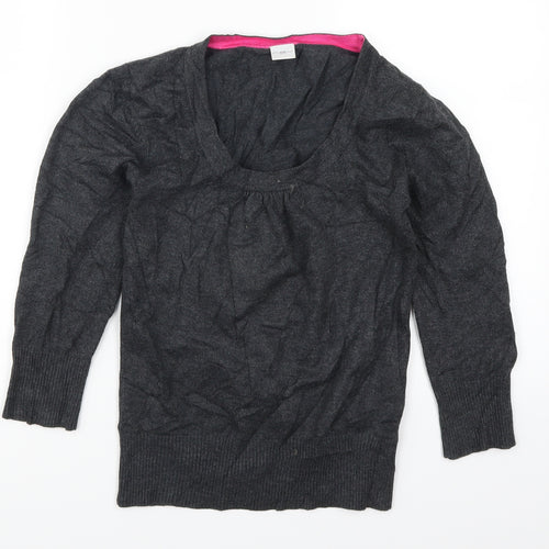 New Look Womens Grey   Pullover Jumper Size 8