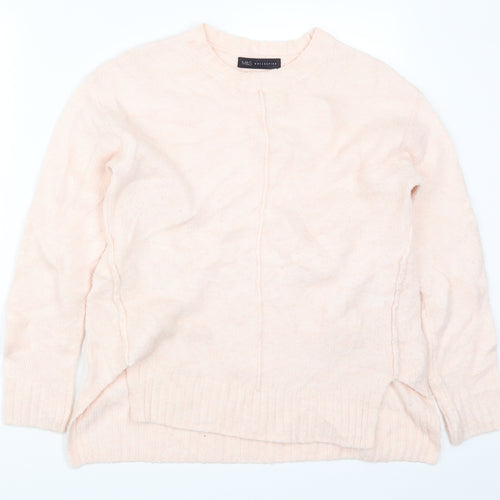 Marks and Spencer Womens Pink  Knit Pullover Jumper Size S