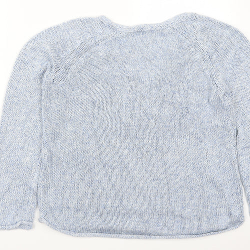 H&M Womens Blue   Pullover Jumper Size S