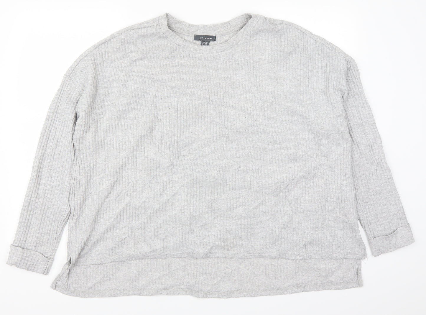 Primark Womens Grey   Pullover Jumper Size 18