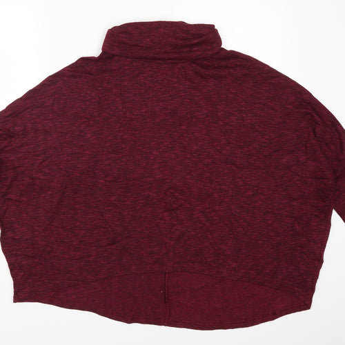 New Look Womens Red   Basic T-Shirt Size 10