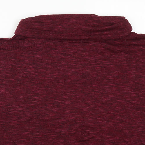 New Look Womens Red   Basic T-Shirt Size 10
