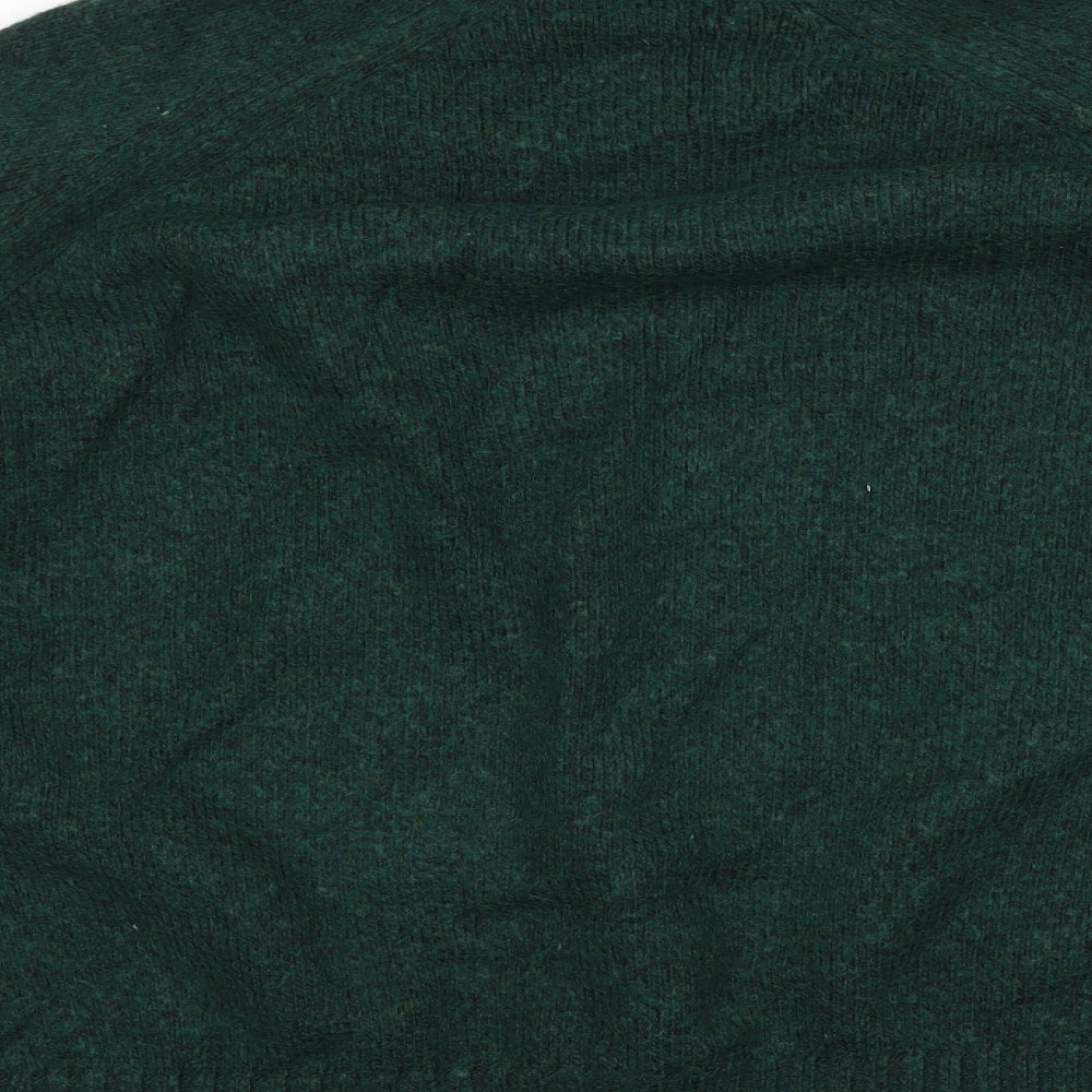 H&M Womens Green  Knit Pullover Jumper Size M