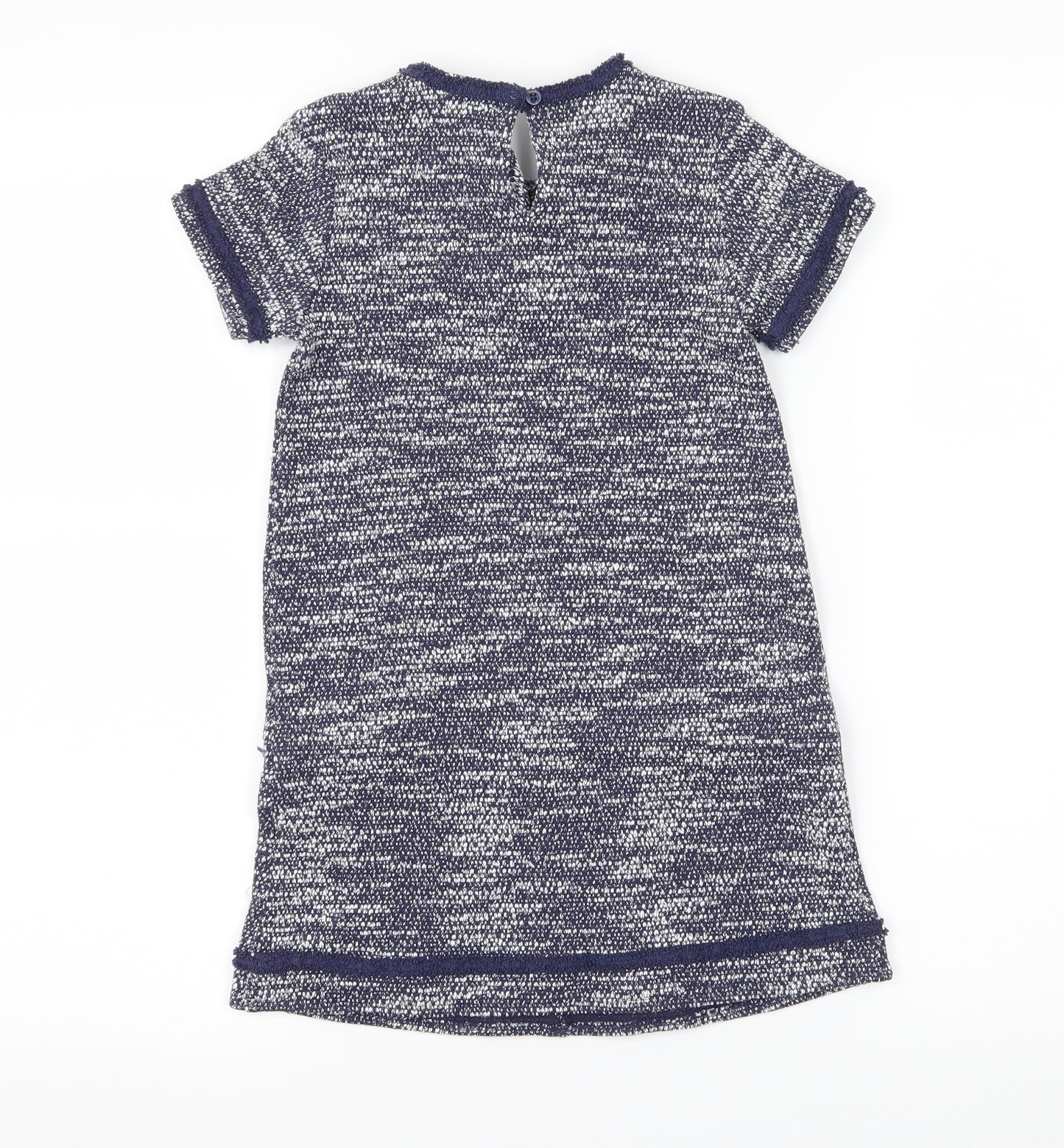 NEXT Girls Blue  Jersey T-Shirt Dress  Size 6 Years