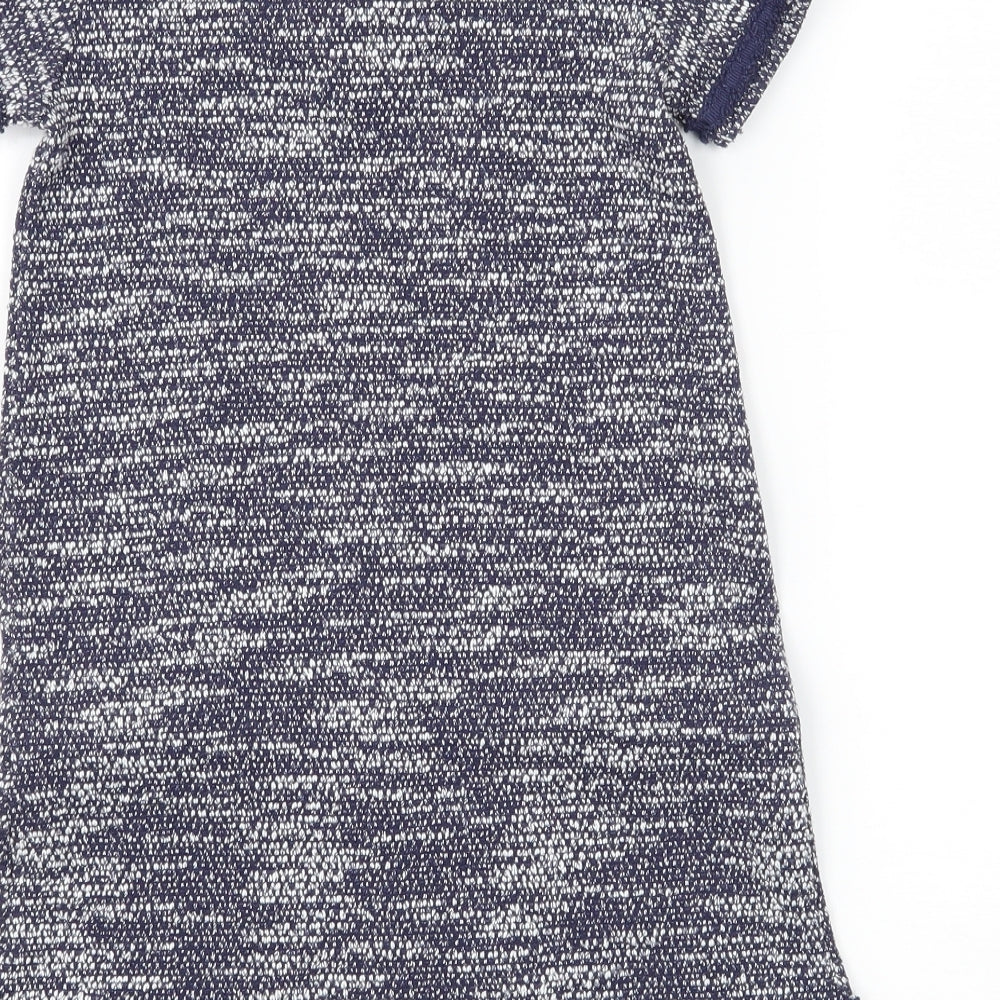 NEXT Girls Blue  Jersey T-Shirt Dress  Size 6 Years