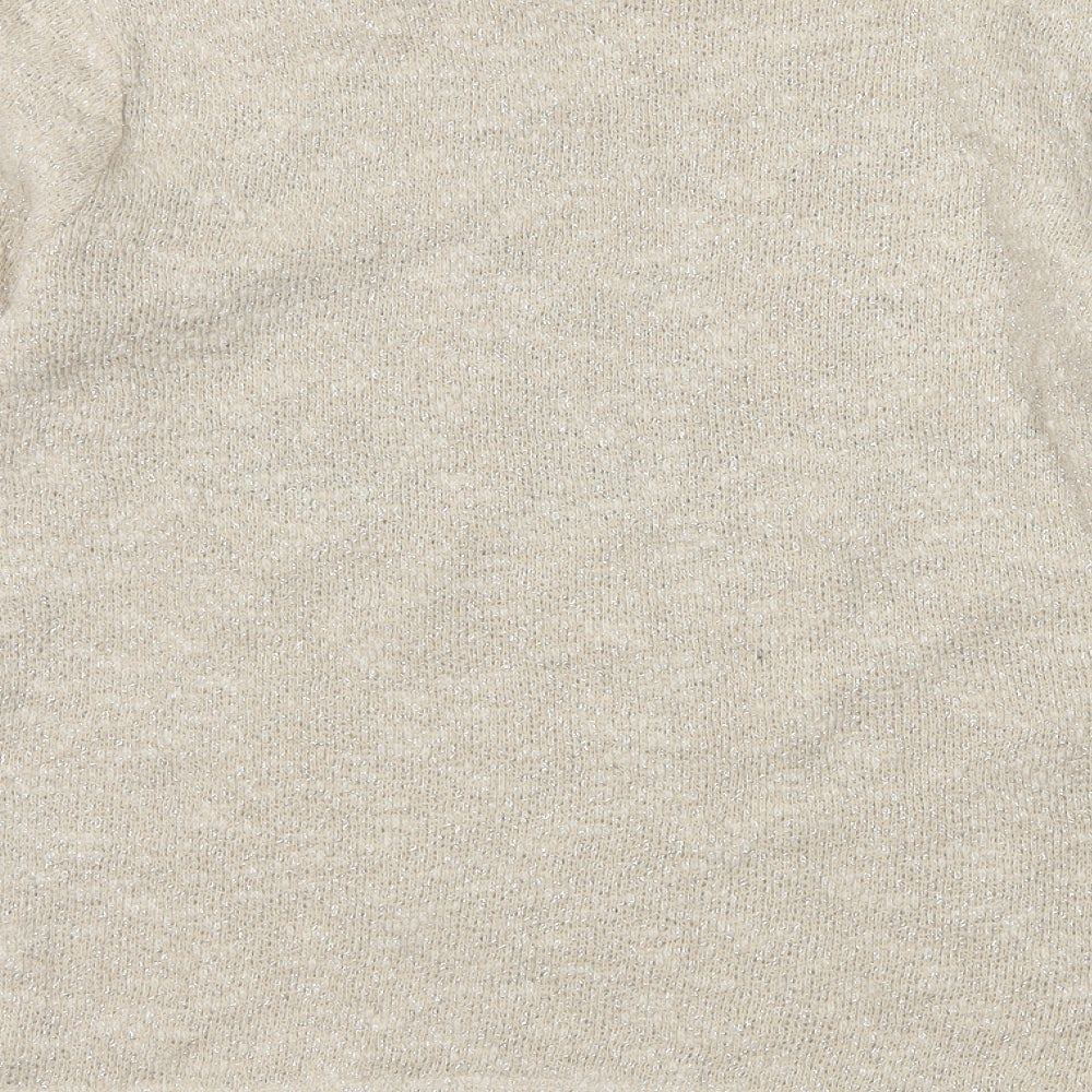 TU Womens Ivory  Knit Pullover Jumper Size 8  - Butterflies